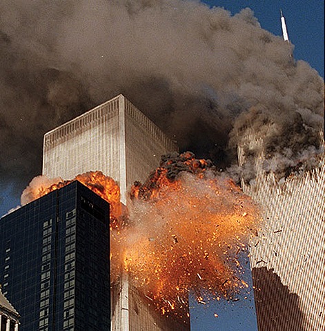 twin towers collapsed. twin towers fell